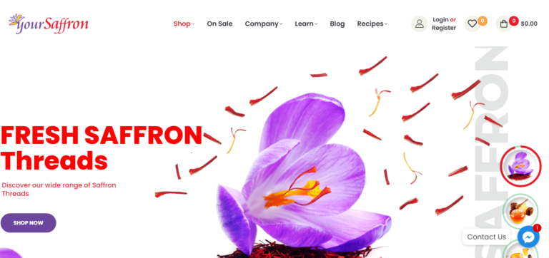 Fresh Saffron Available at YourSaffrone
