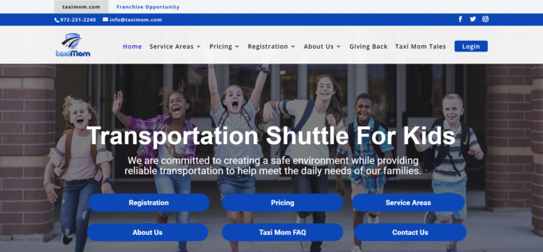 Transportation Shuttle For Kids – TaxiMom
