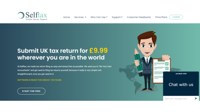 Online Tax Advice Service in Manchester, London – SelfTax