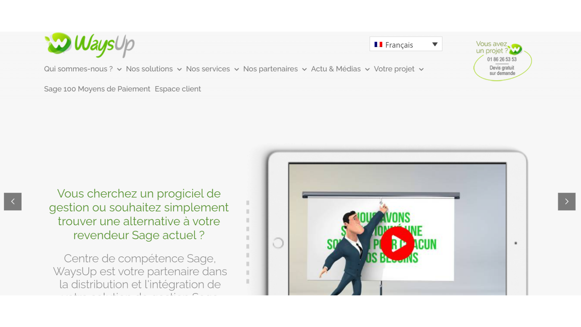 Accounting software, Sage accounting, Sage software in Paris, France